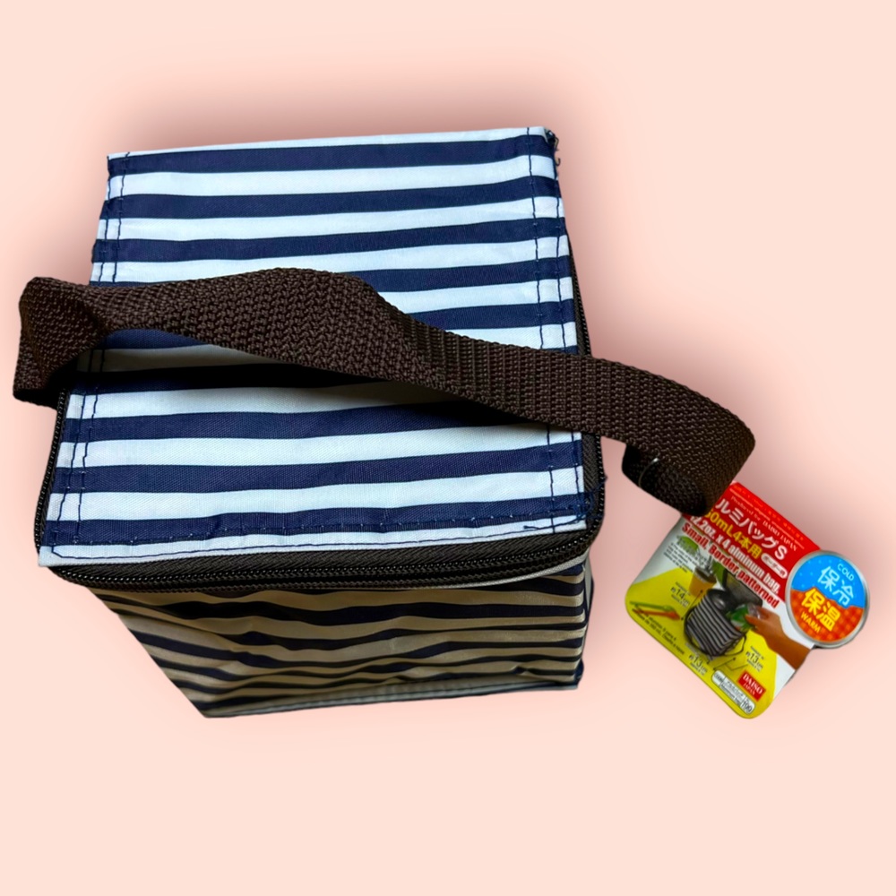 NEW! Cube shape Lunch bag for men, women and kids. Imported from Japan.